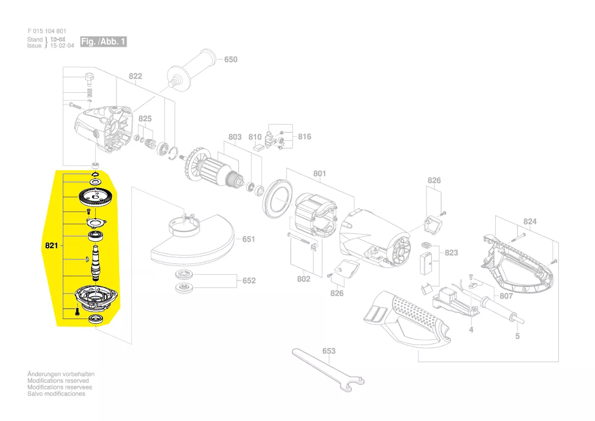 Couronne d\'angle meuleuse 9782 / 9783 ... Skil